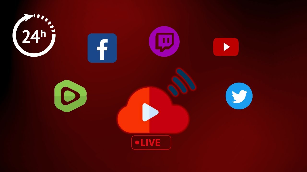 'Video thumbnail for How to Set Up 24/7 Live Streams to YouTube, Facebook & 30+ Sites With One Click'