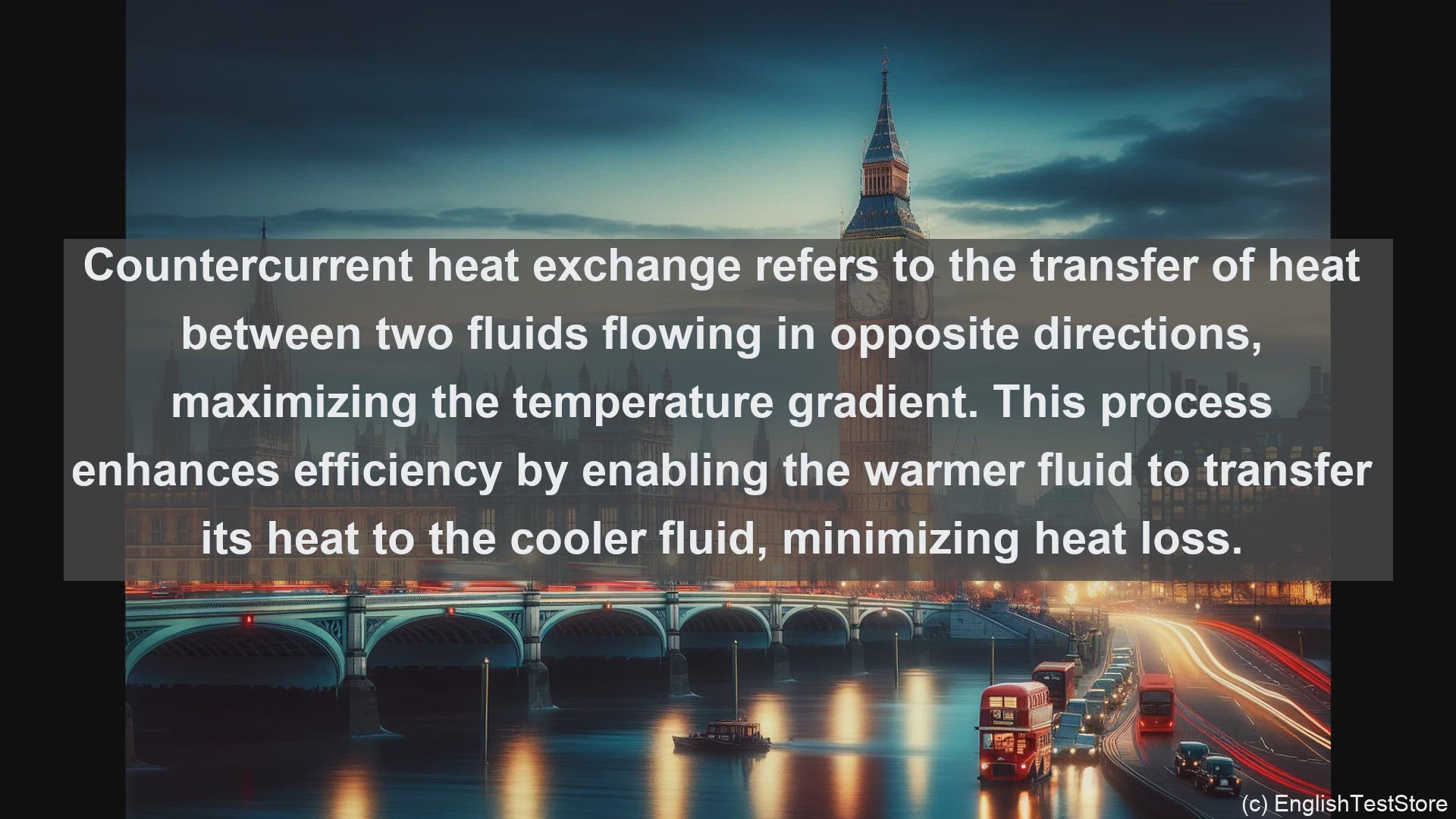'Video thumbnail for Countercurrent heat exchange in science  definition and examples'