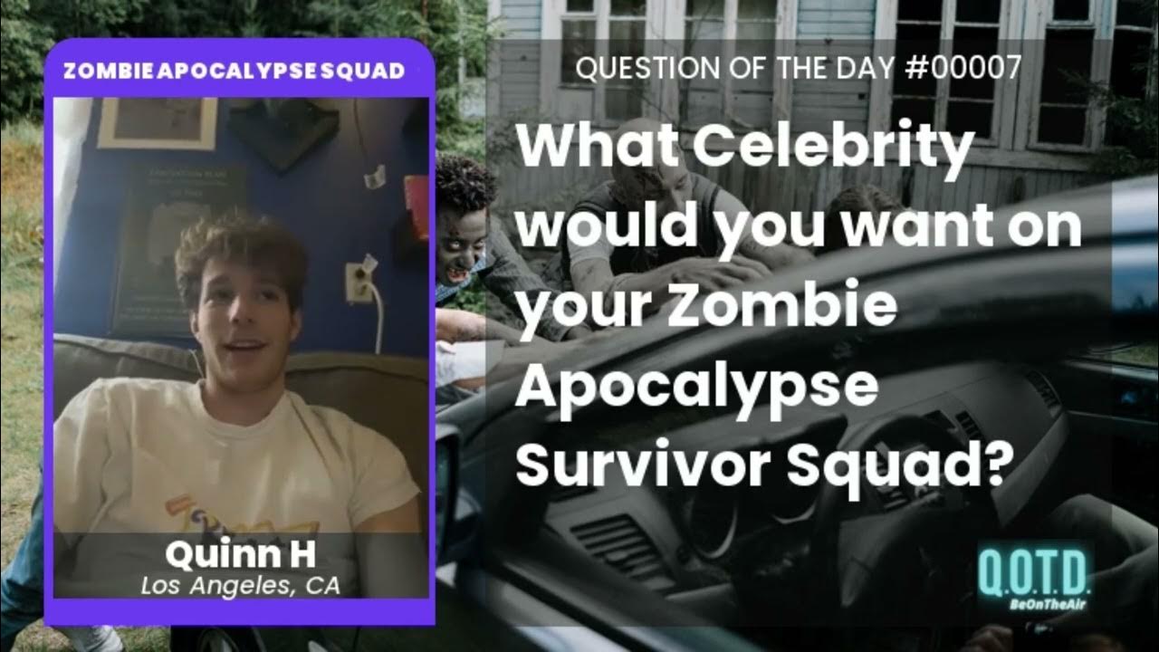 Video thumbnail for Quinn wants The Rock on his zombie survival team. He's tough, but slow!