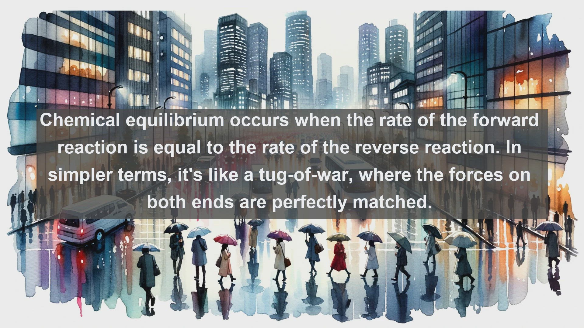 'Video thumbnail for Chemical equilibrium in science  definition and examples'