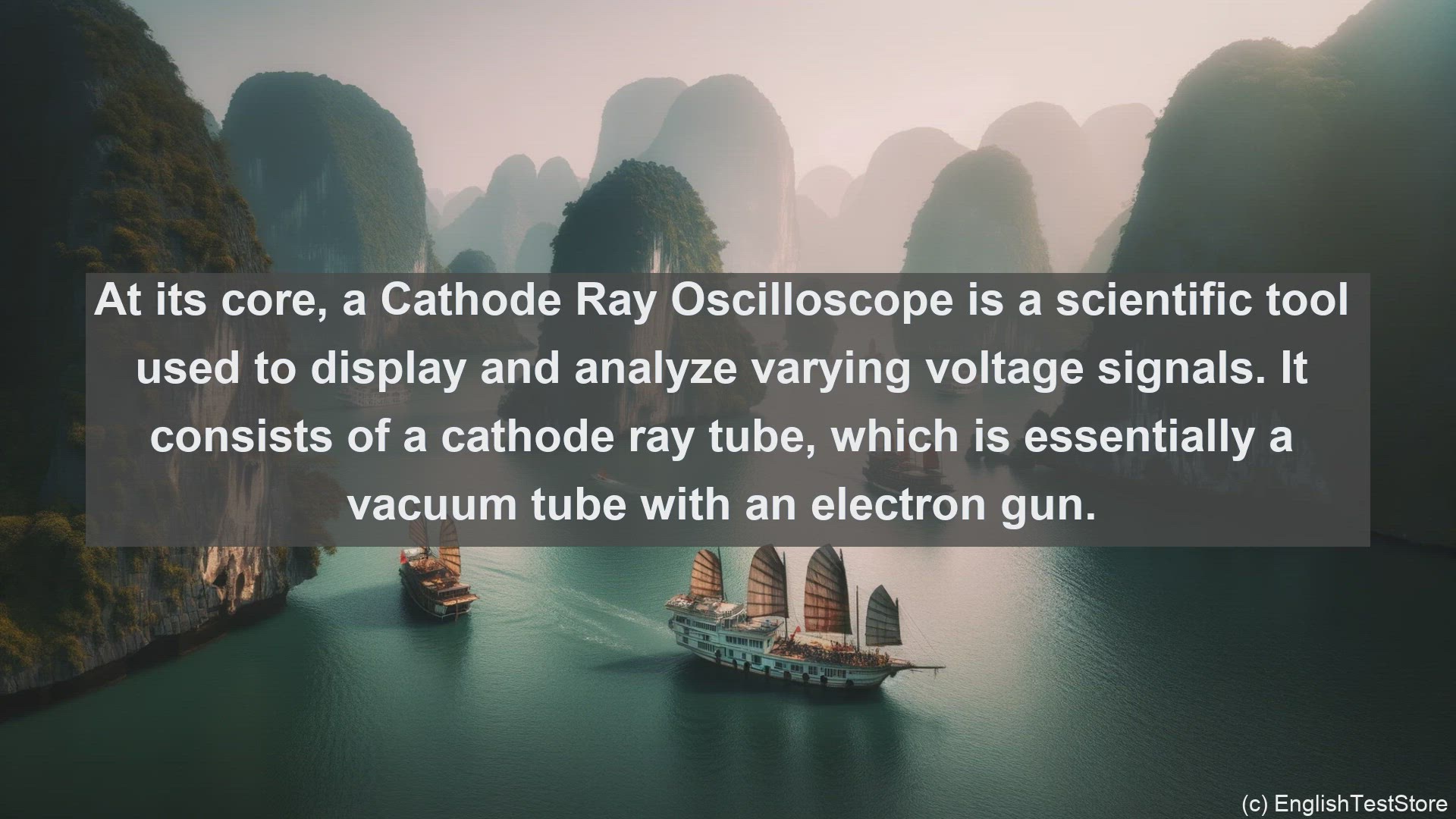 'Video thumbnail for Cathode ray oscilloscope in science  definition and examples'
