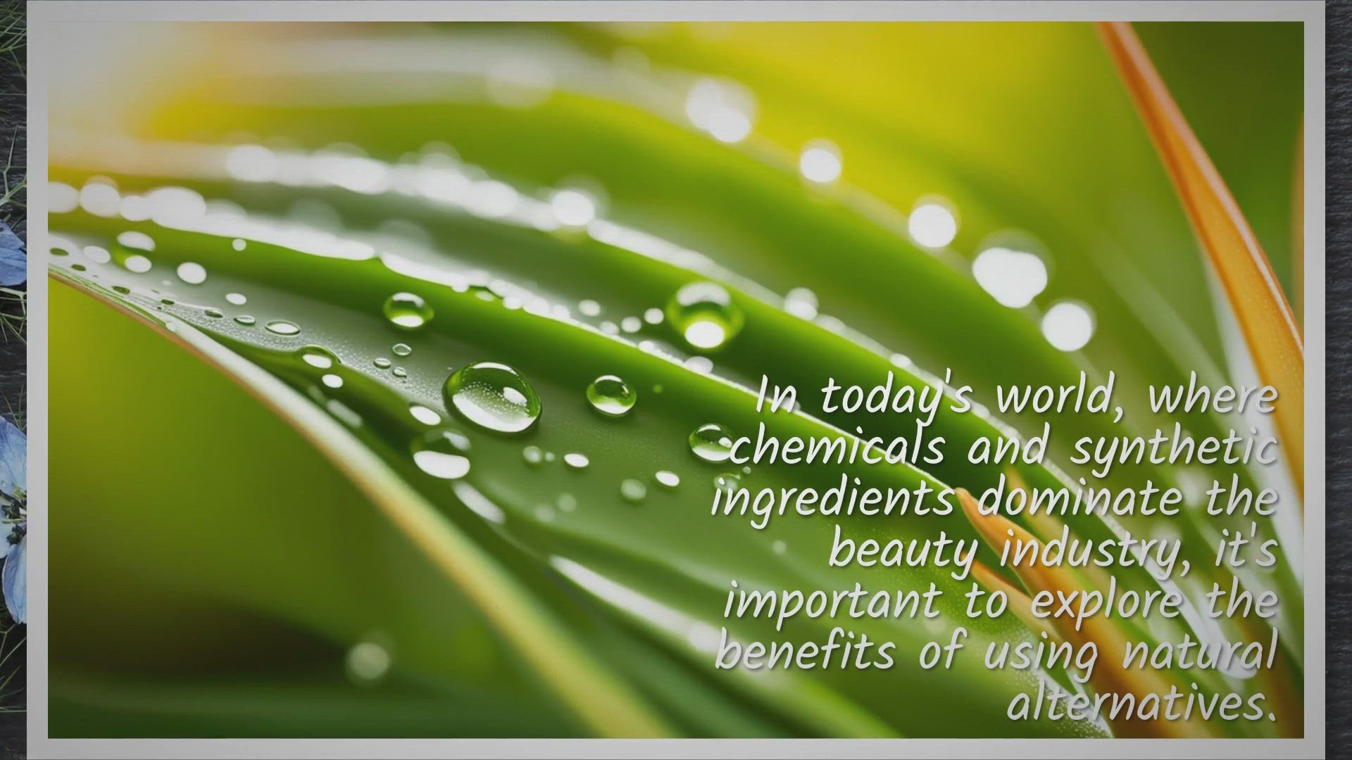 Video thumbnail for Unlock the Secrets of Natural Skin Care: 10 Benefits for Healthy, Safe, and Effective Solutions