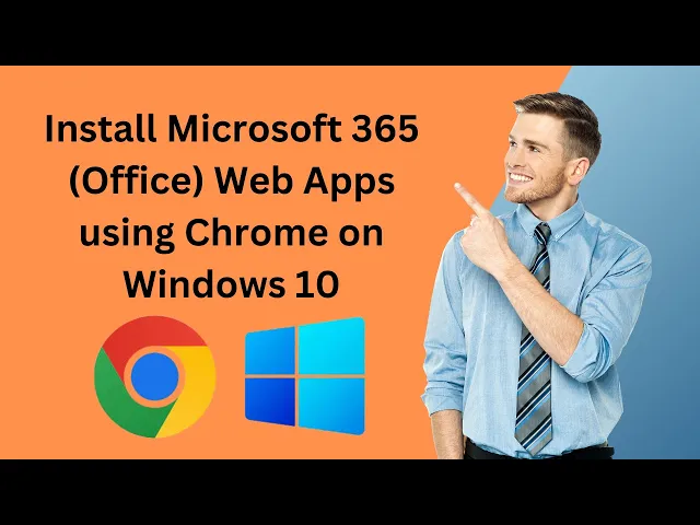 'Video thumbnail for How to Install Microsoft 365 Office Web Apps using Chrome on Windows 10 | GearUpWindows Tutorial'