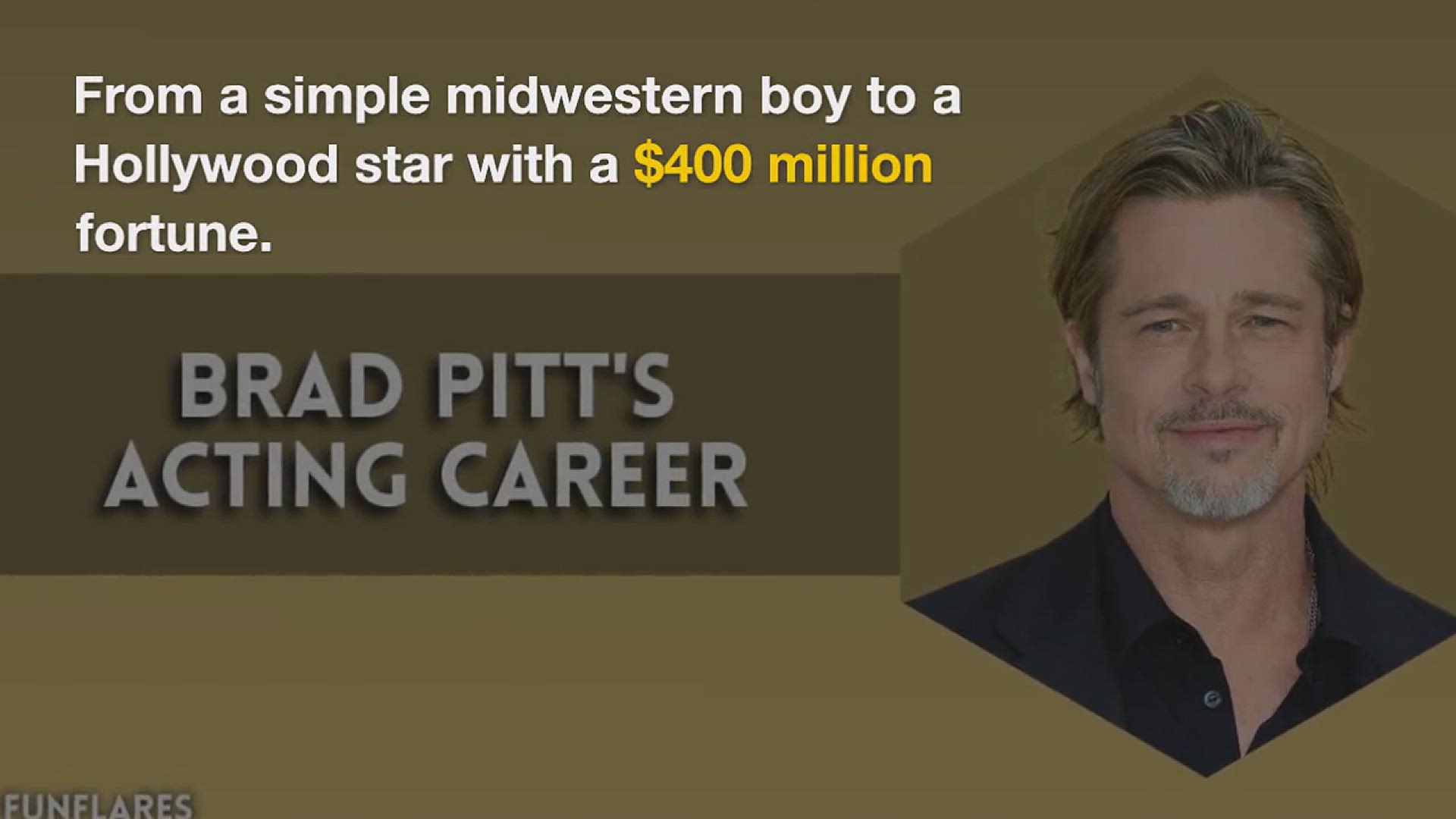 'Video thumbnail for Brad Pitt Net Worth | A Glimpse Into His $400 Million Fortune'
