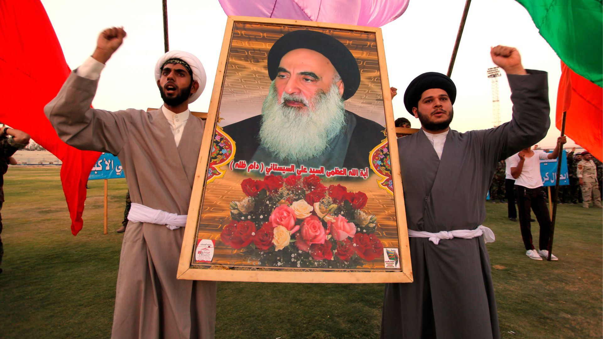 'Video thumbnail for Iraq’s Grand Ayatollah al-Sistani warns against targeting Iran’s leadership'