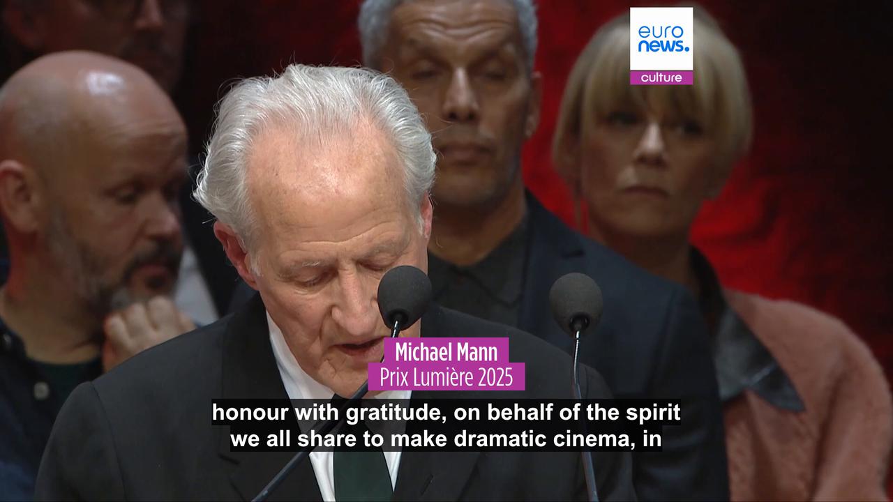 Video thumbnail for Michael Mann receives the Lumière Award: Tribute and insights on Heat 2