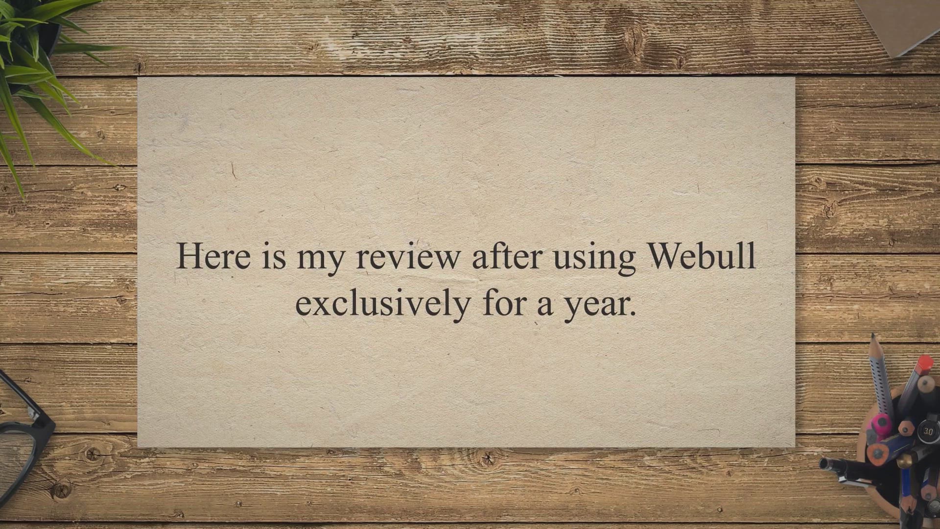 Video thumbnail for WeBull is My Favorite Way to Start Investing
