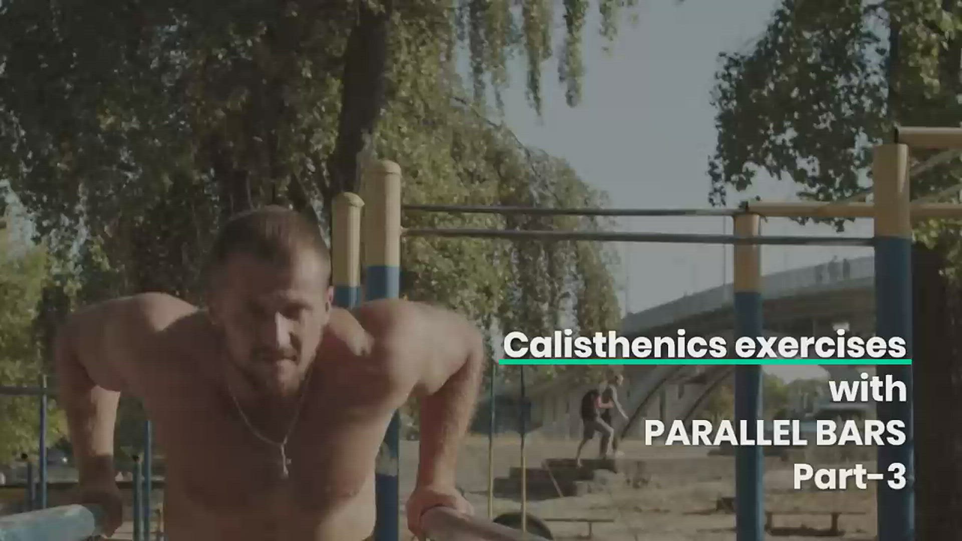 'Video thumbnail for Calisthenics exercises with parallel bars | Part 3'