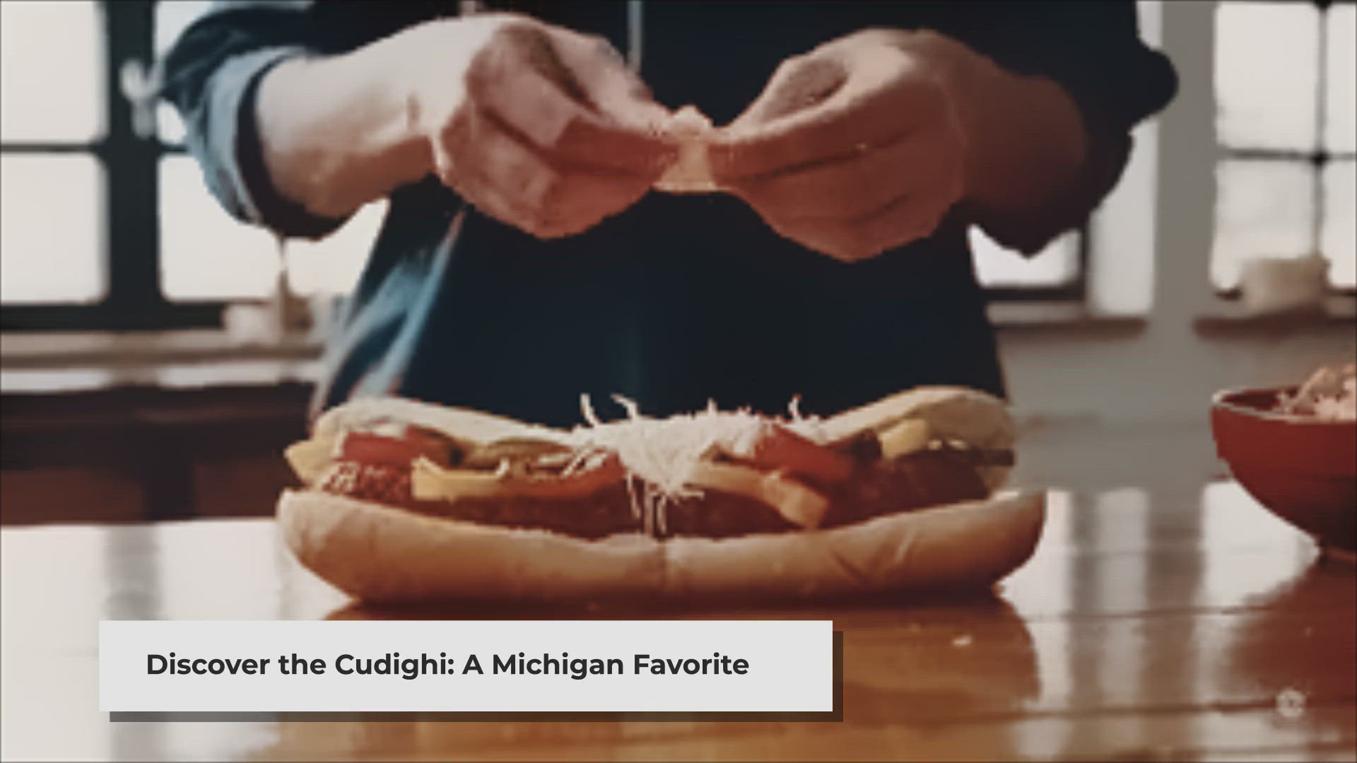 'Video thumbnail for The Cudighi: Michigan's Spicy Italian Sausage Sandwich'