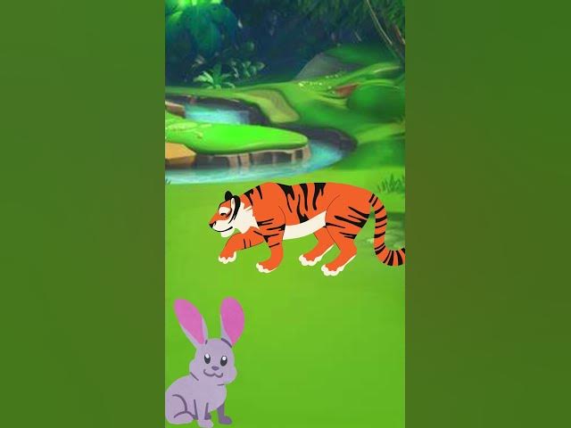 Video thumbnail for शेर और खरगोश 🦁🐰 | नैतिक कहानी बच्चों के लिए | Jungle Moral Story in Hindi for Kids#Nursery