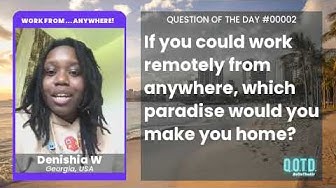 Video thumbnail for Denishia is packed and ready to WFH in Hawaii!