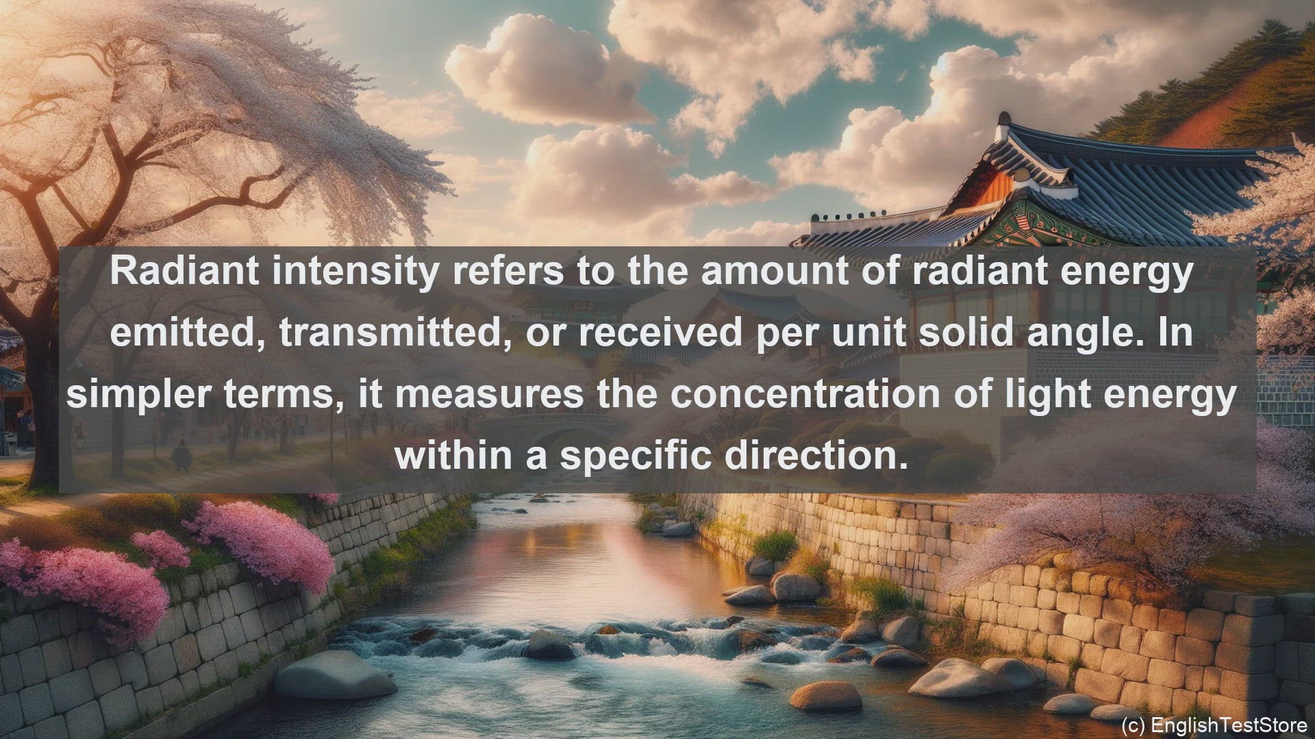'Video thumbnail for Radiant intensity in science  definition and examples'