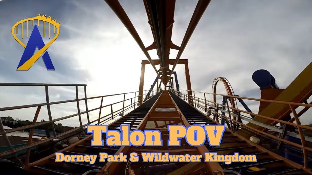 'Video thumbnail for Talon Roller Coaster POV from Dorney Park'