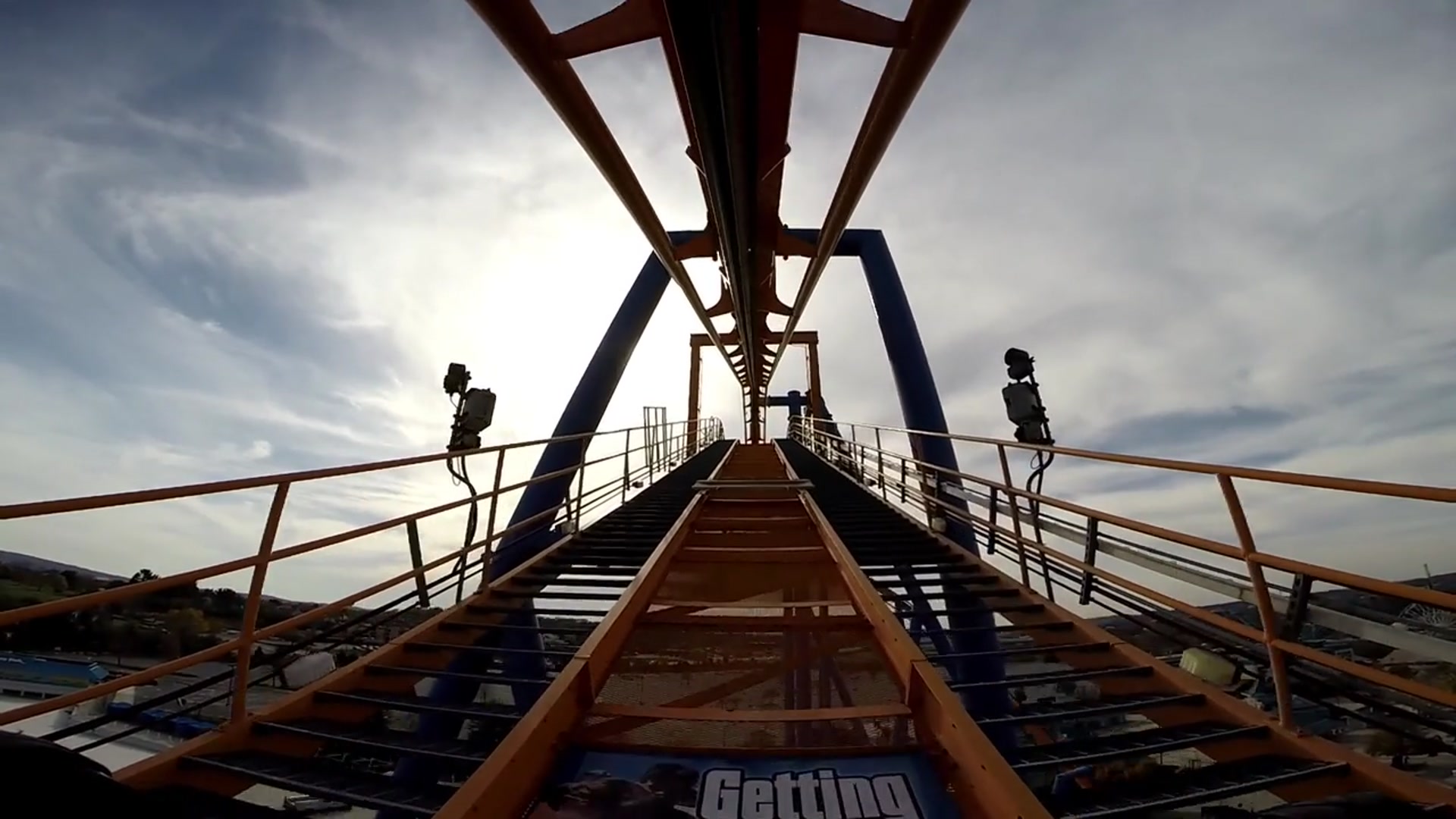 'Video thumbnail for Talon Roller Coaster POV from Dorney Park'