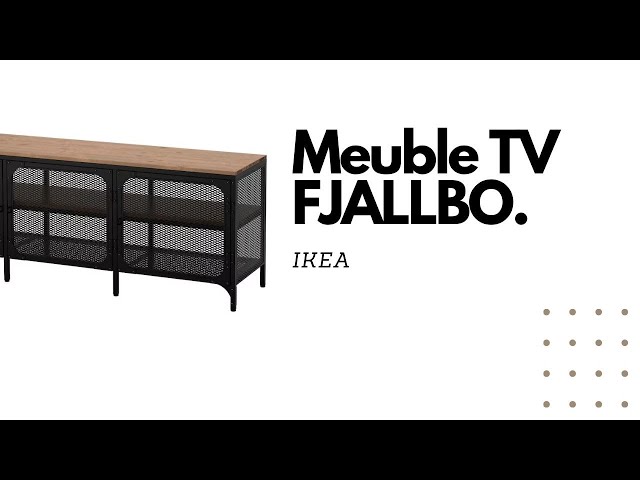 Video thumbnail for Avis du Meuble TV FJALLBO - IKEA