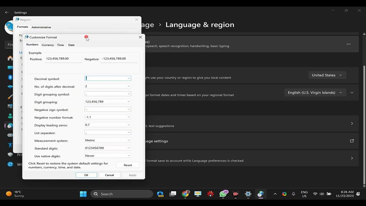 'Video thumbnail for How to Change Dates and Times Format in Windows 11 | GearUpWindows'
