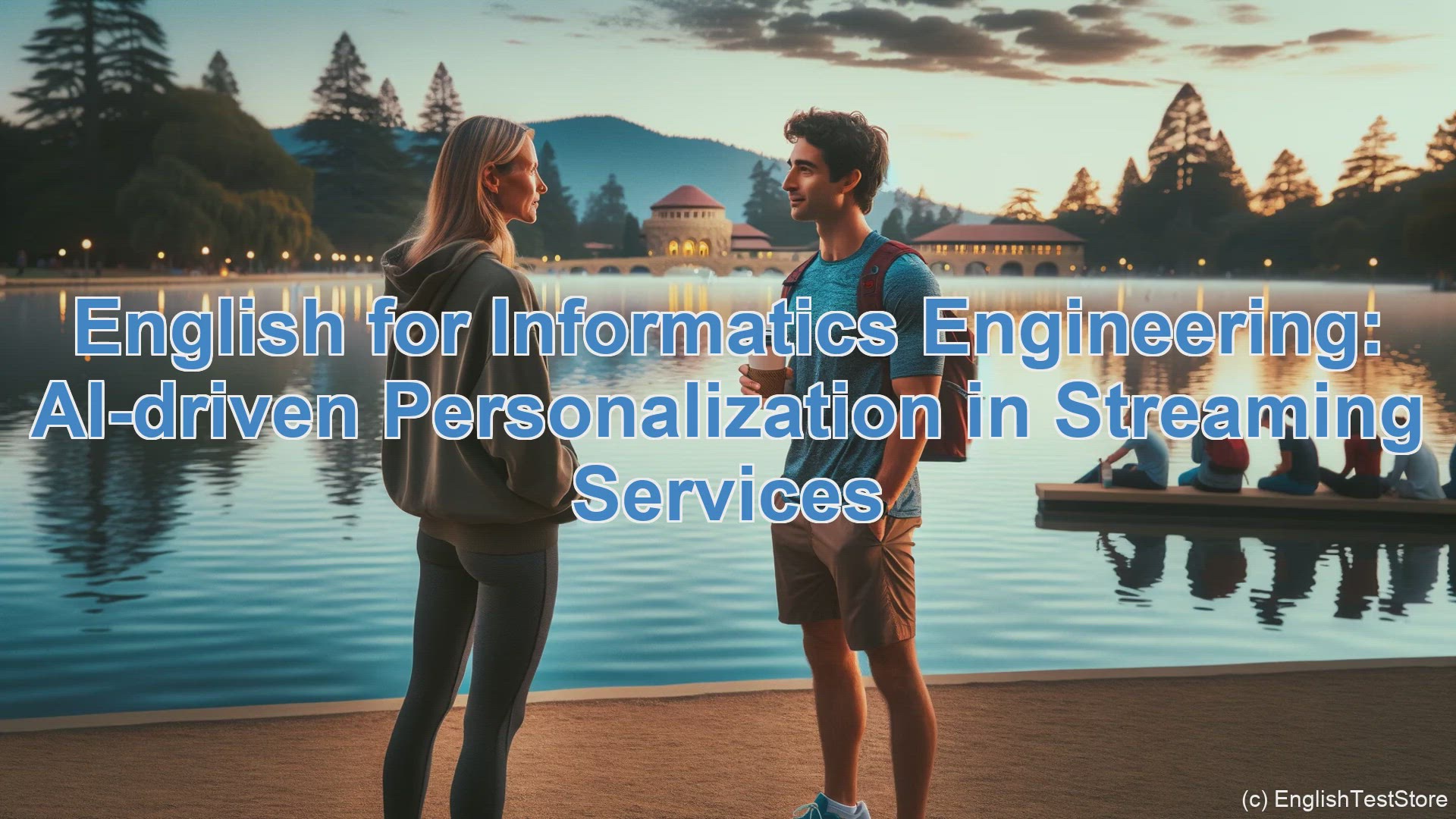 'Video thumbnail for English Conversation for Informatics Engineering: AI-driven Personalization in Streaming Services'