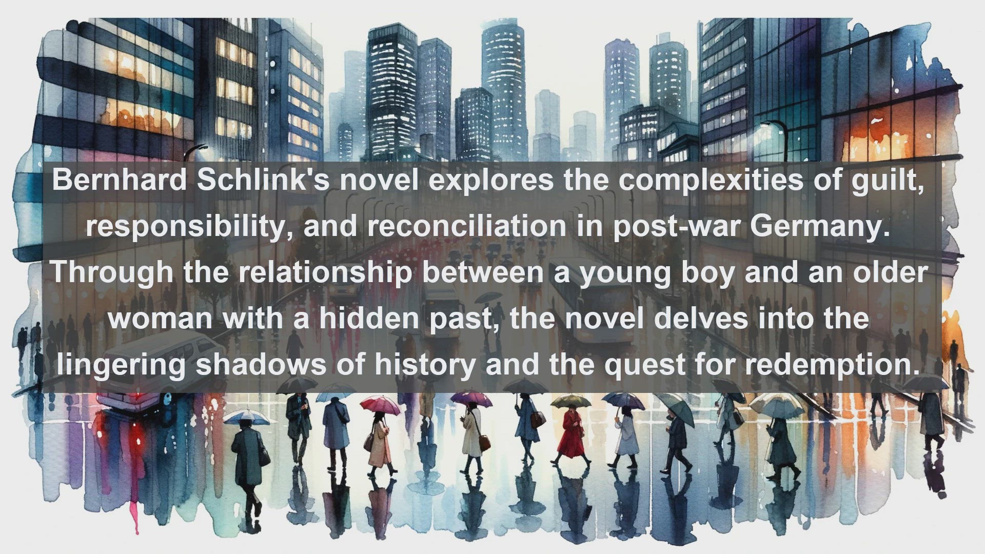 'Video thumbnail for Top 10 German Novels on Reunification'