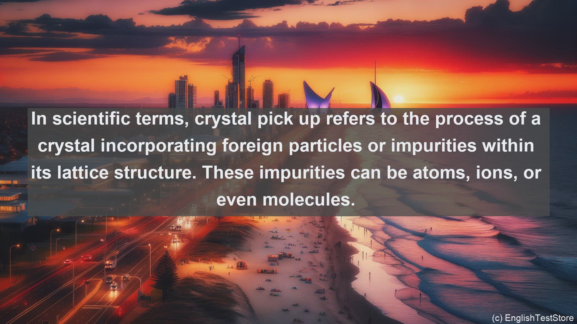 'Video thumbnail for Crystal pick up in science  definition and examples'