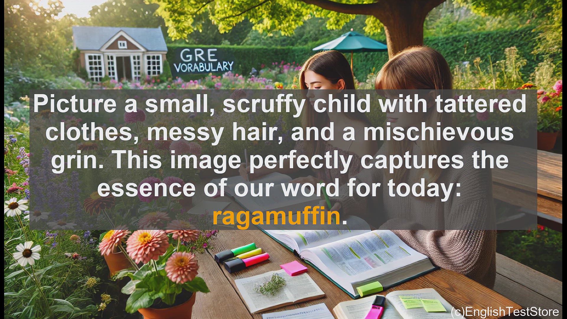 'Video thumbnail for GRE Vocabulary Lesson: The Endearing Charm of Ragamuffins'