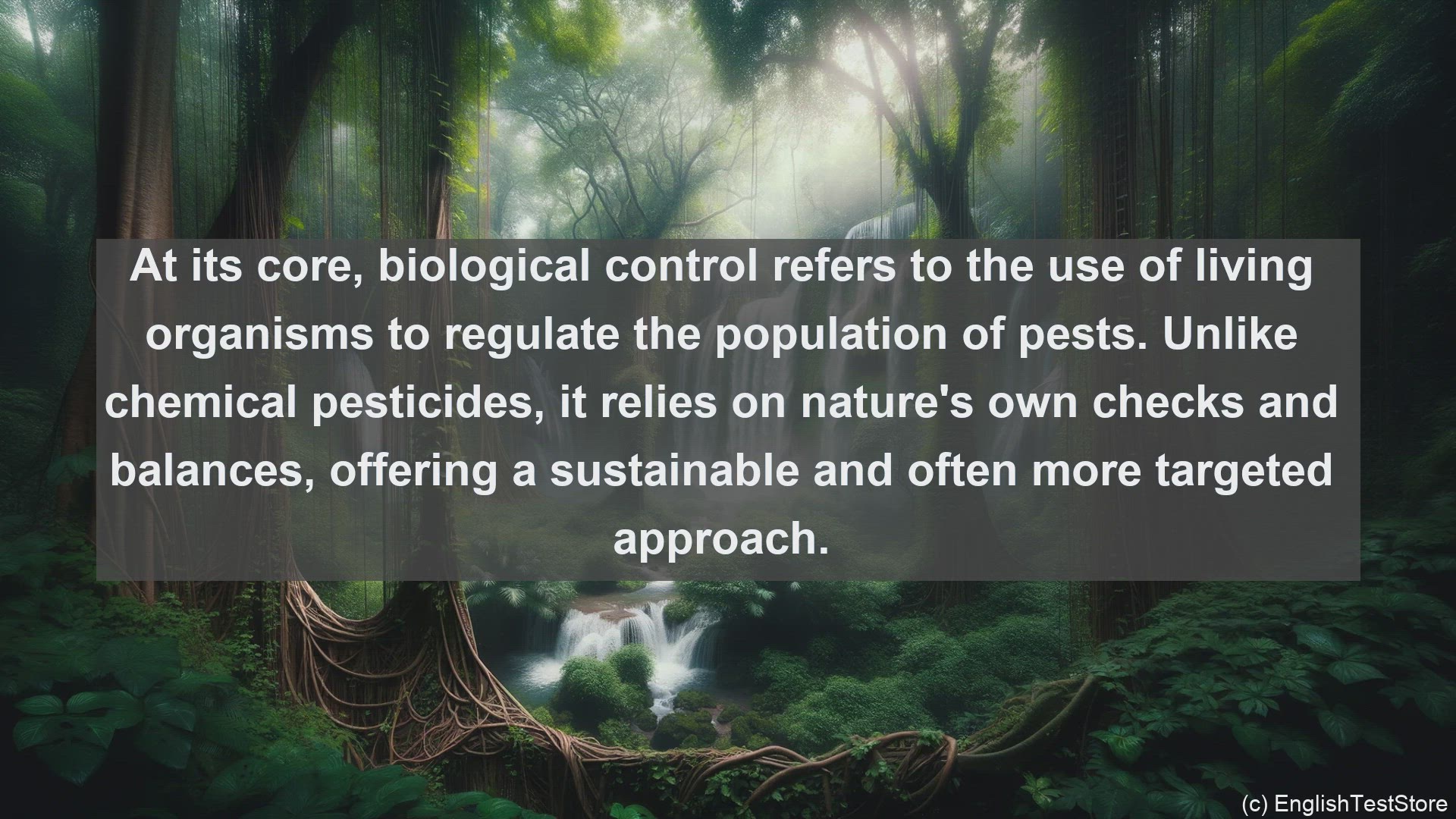 'Video thumbnail for Biological control in science  definition and examples'