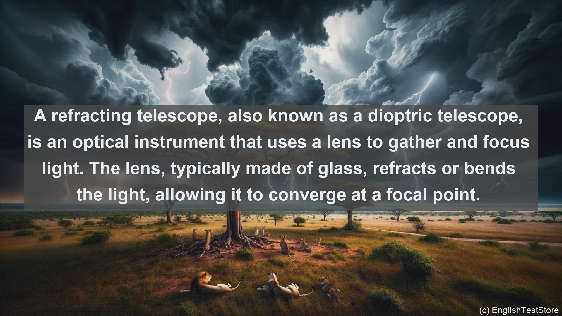 'Video thumbnail for Refracting telescope in science  definition and examples'