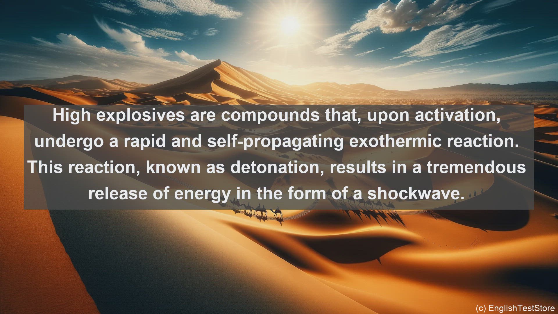 'Video thumbnail for High explosives in science  definition and examples'