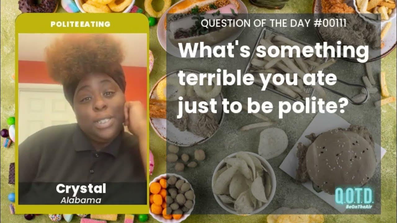 Video thumbnail for Crystal is NOT a squash person. Don't even think of giving her some!