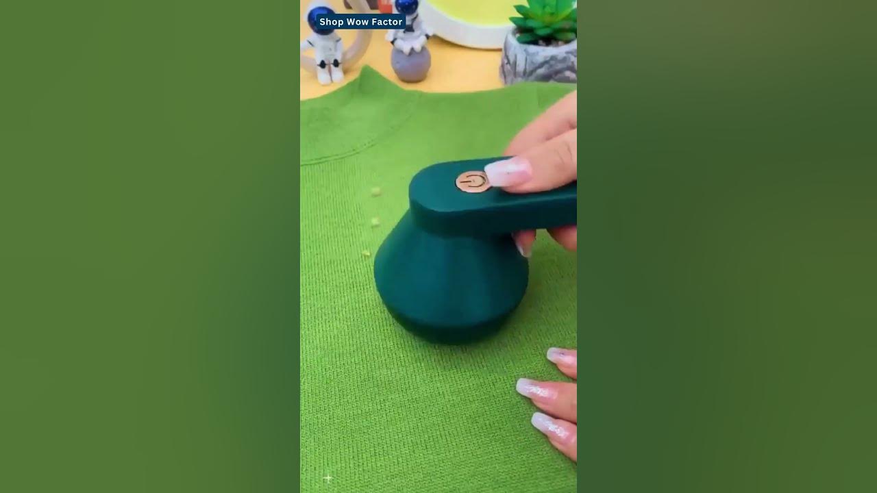 Video thumbnail for β¨ Say Goodbye to Lint: Electric Rechargeable Lint Remover for a Flawless Look! β‘ | Check Description
