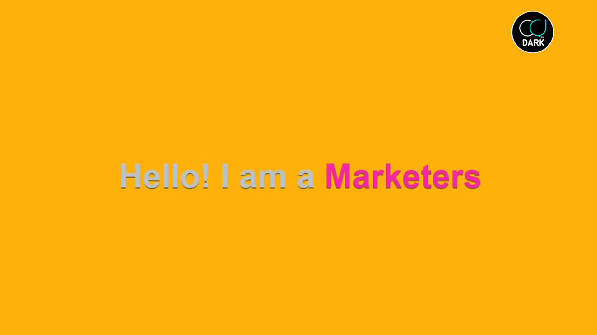 'Video thumbnail for Text Animation using CSS'