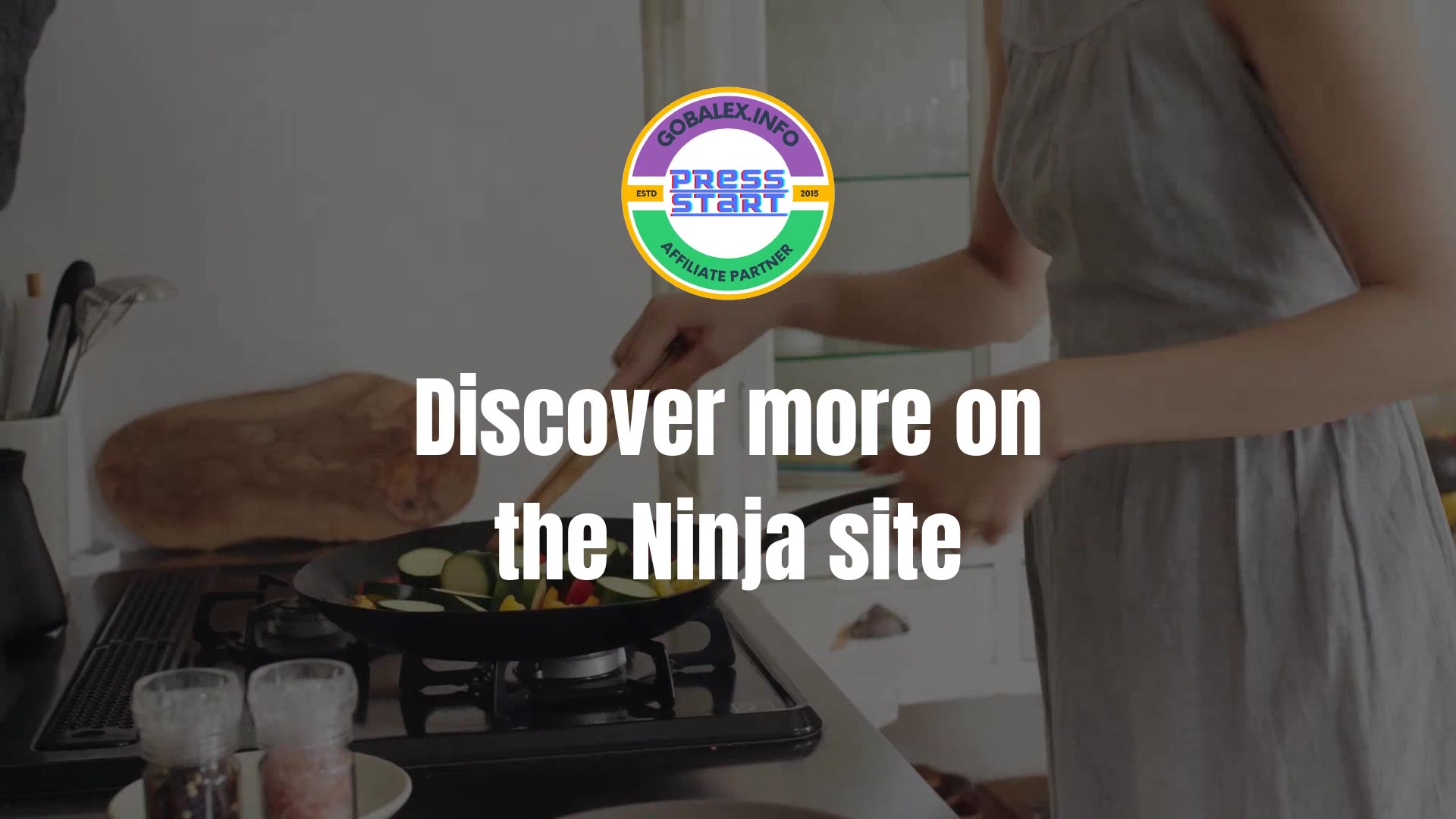'Video thumbnail for COOK HEALTHY WITH NINJA'