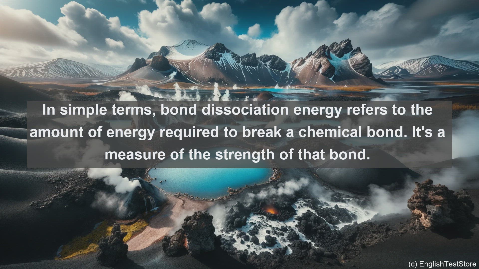 'Video thumbnail for Bond energy in science  definition and examples'