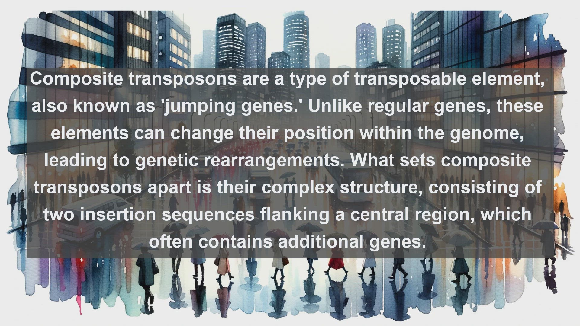 'Video thumbnail for Composite transposons in science  definition and examples'