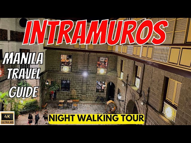 Video thumbnail for INTRAMUROS AT NIGHT | Travel Guide | San Augustine Church | Manila Cathedral | Museum [4K]