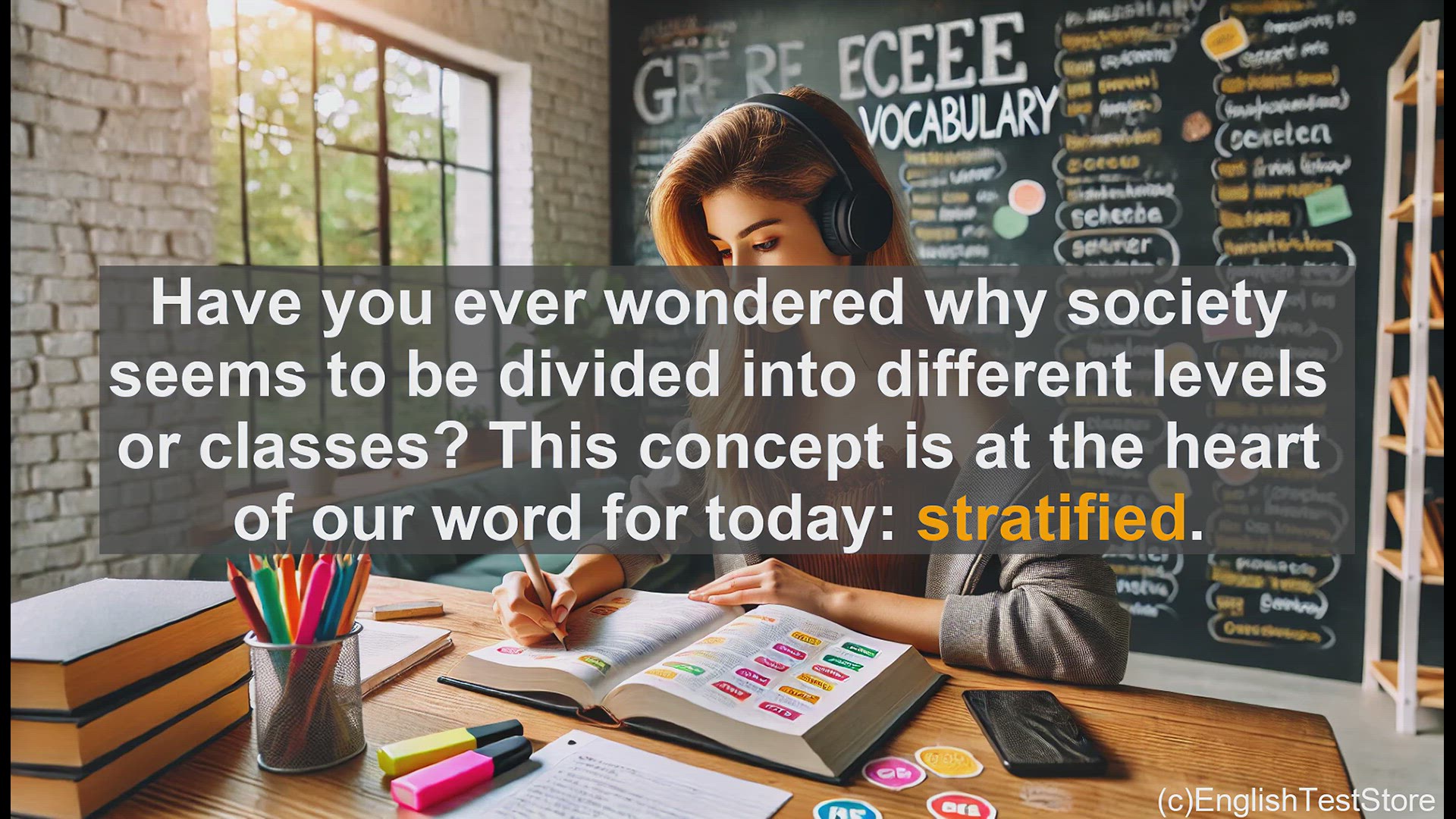 'Video thumbnail for GRE Vocabulary Lesson: Exploring the Concept of Stratification'