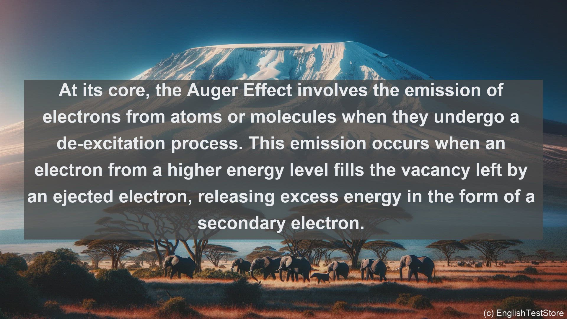 'Video thumbnail for Auger effect in science  definition and examples'