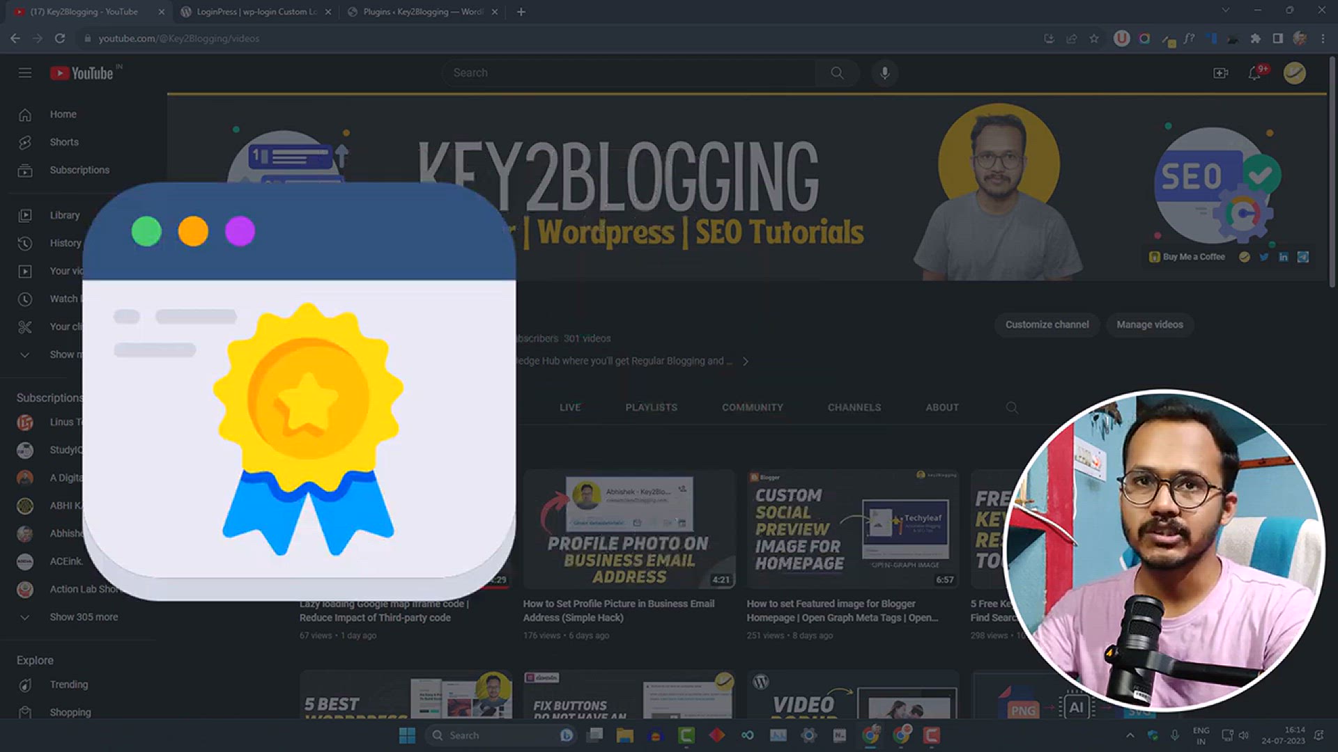 'Video thumbnail for How to Customize Login Page in Wordpress'
