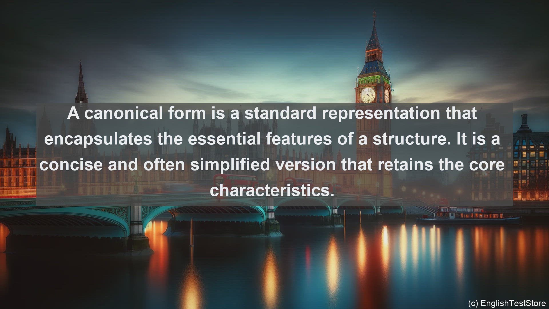 'Video thumbnail for Canonical forms in science  definition and examples'