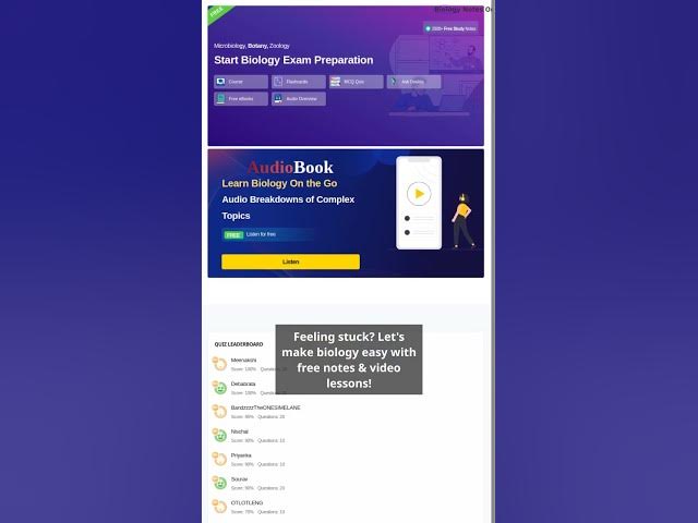 Video thumbnail for 🎉 Unlock your biology potential with over 2000 FREE study notes!  #microbiology #science #biology