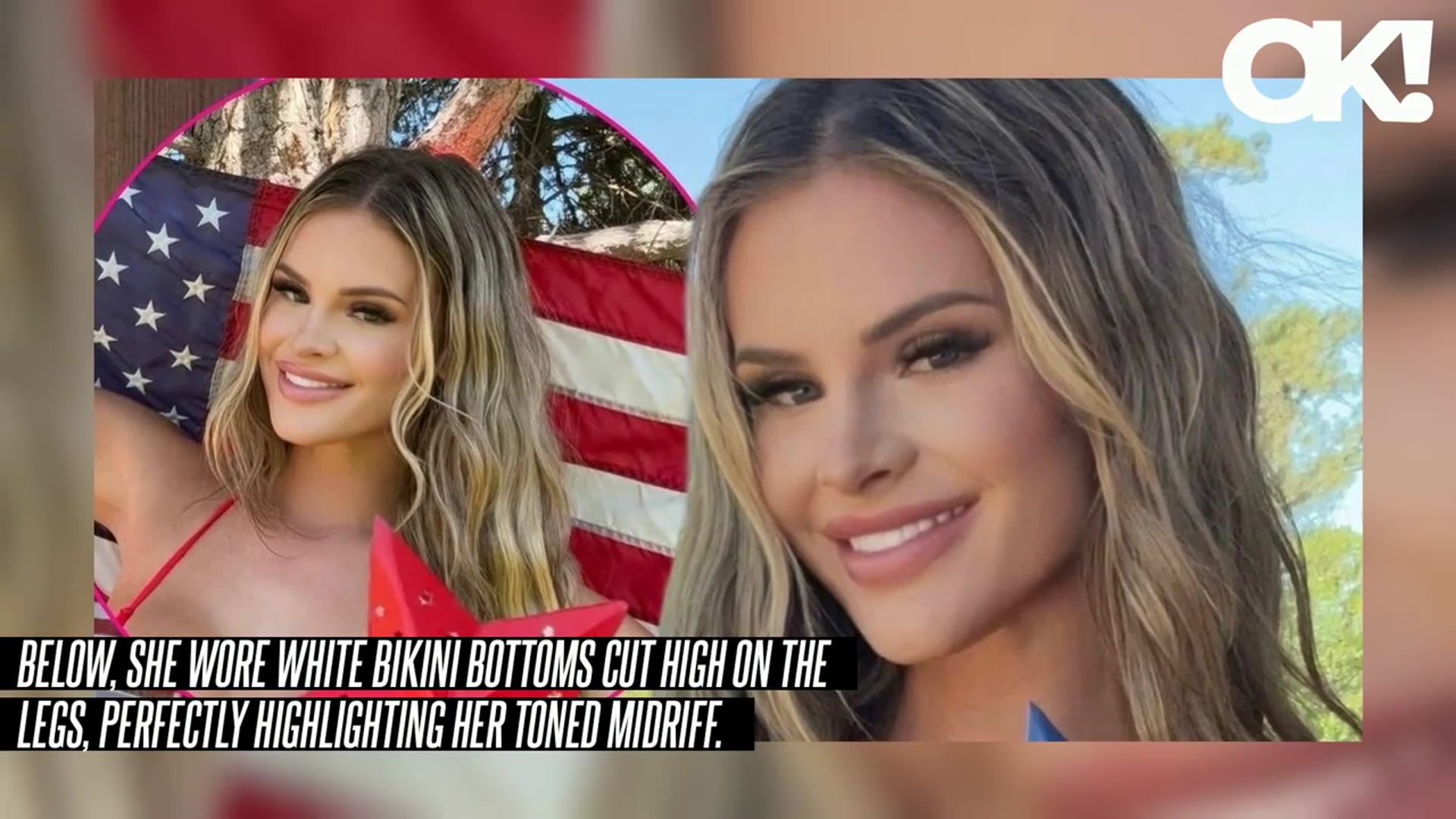 'Video thumbnail for Cynthia Jade's Red, White and Beautiful Bikini Breaks the Internet!'