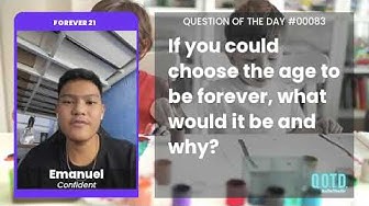 Video thumbnail for Emanuel would stay his current age forever. He's living his best life!