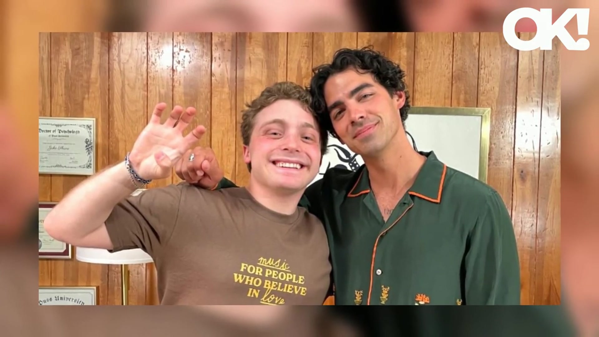 'Video thumbnail for Jake Shane Confirms He and Joe Jonas Share Locations With Each Other: 'We Randomly Get Along Super Well''