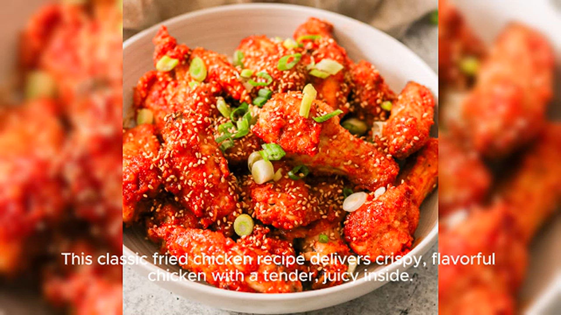 'Video thumbnail for Classic Fried Chicken Recipe'