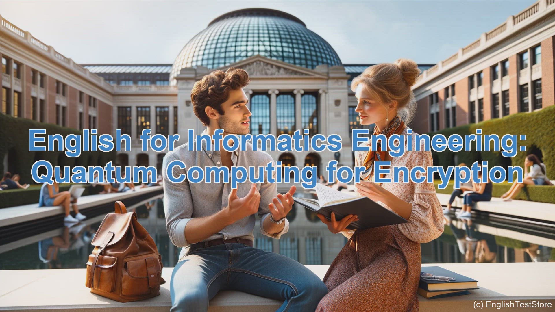 'Video thumbnail for English Conversation for Informatics Engineering: Quantum Computing for Encryption'