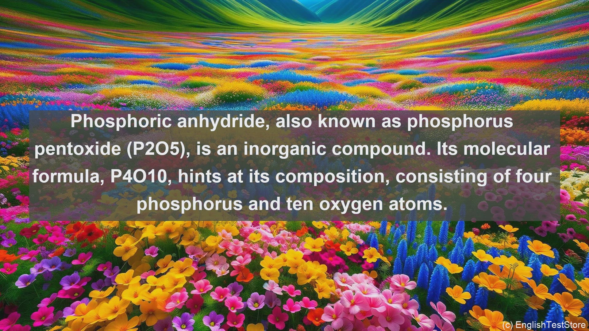'Video thumbnail for Phosphoric anhydride in science  definition and examples'