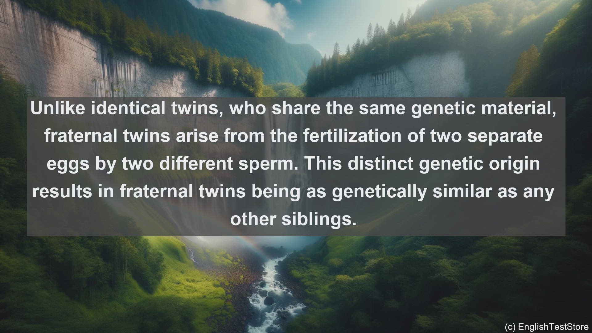 'Video thumbnail for Fraternal twins in science  definition and examples'