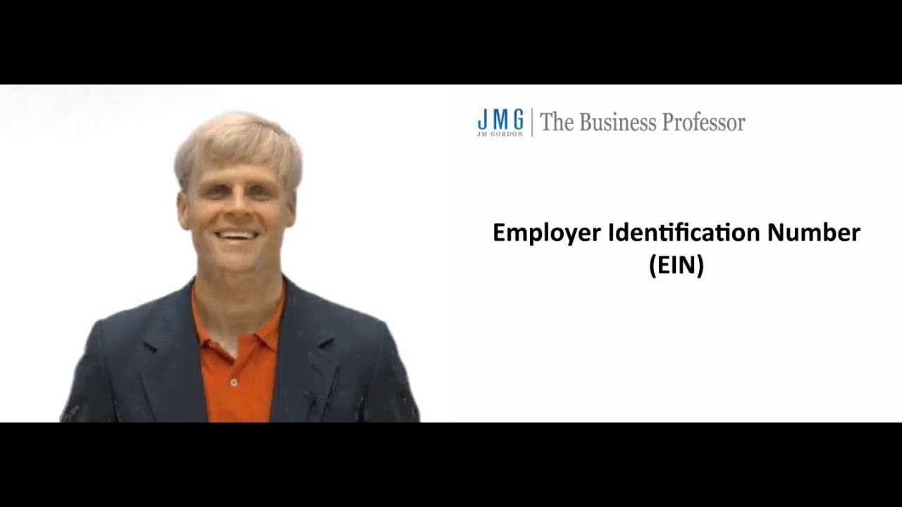 'Video thumbnail for Employer Identification Number'