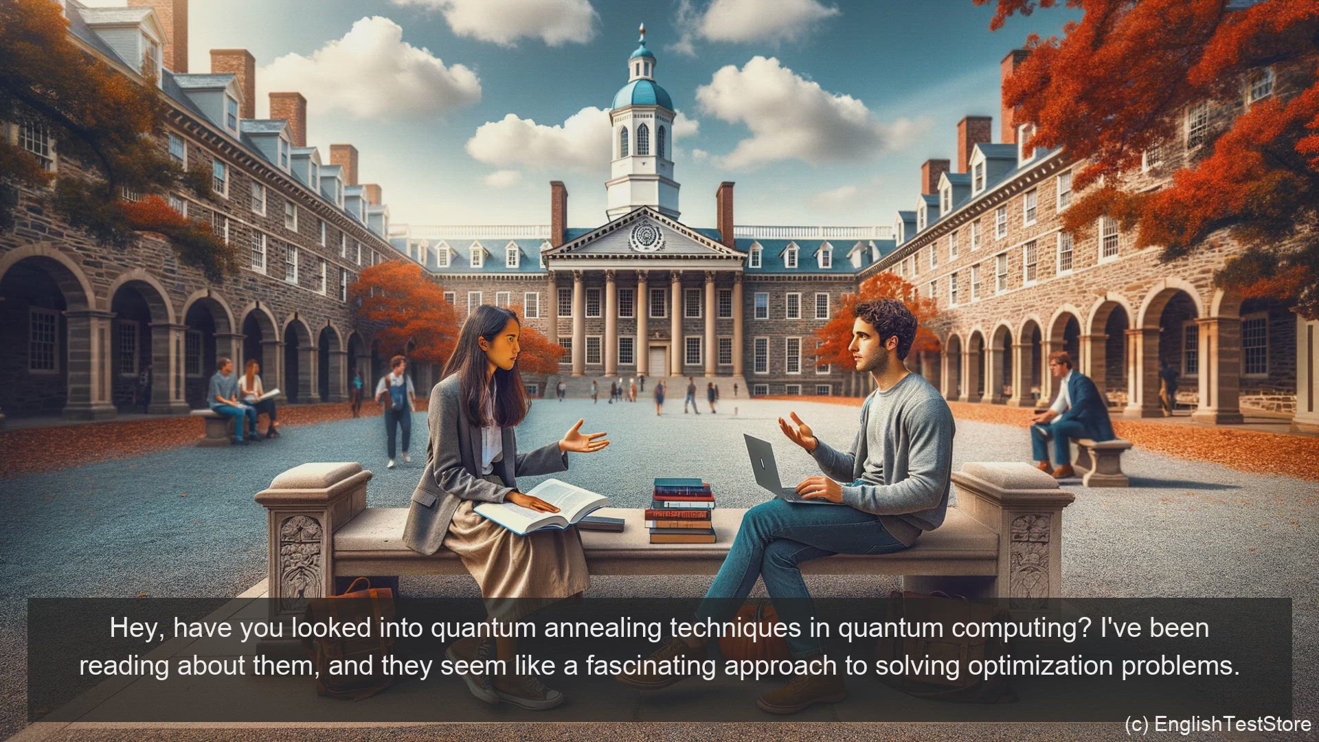 'Video thumbnail for English Conversation for Informatics Engineering: Quantum Computing Quantum Annealing Techniques'