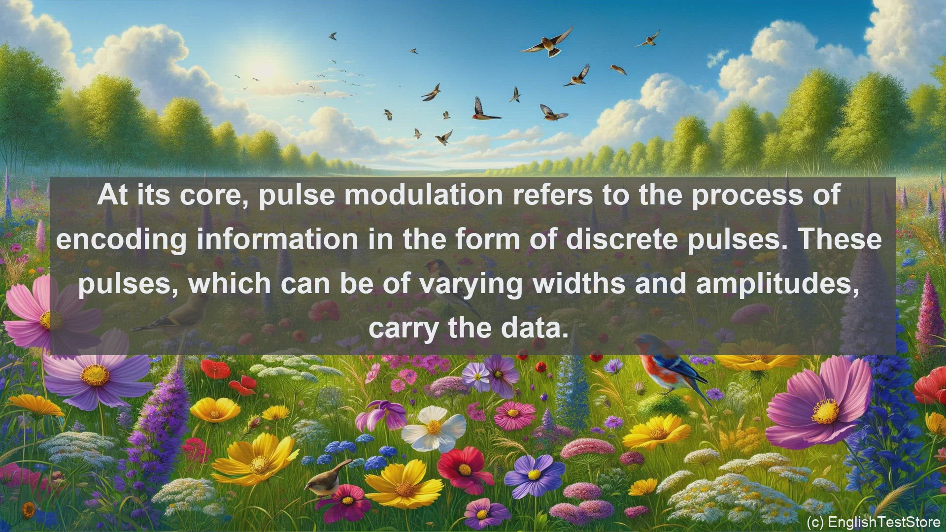 'Video thumbnail for Pulse modulation in science  definition and examples'