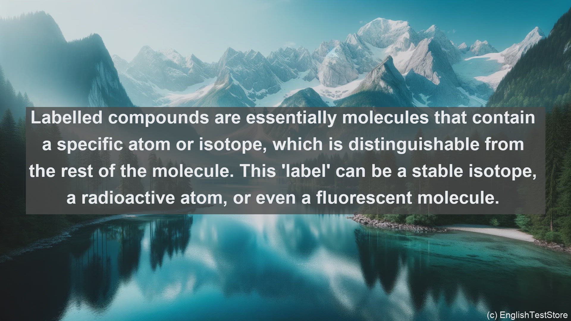 'Video thumbnail for Labelled compound in science  definition and examples'